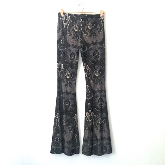 Free People Jeans Velvet Bell Bottoms Xs M16 Poshmark